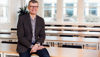 Jan-Erik Andersson smiler