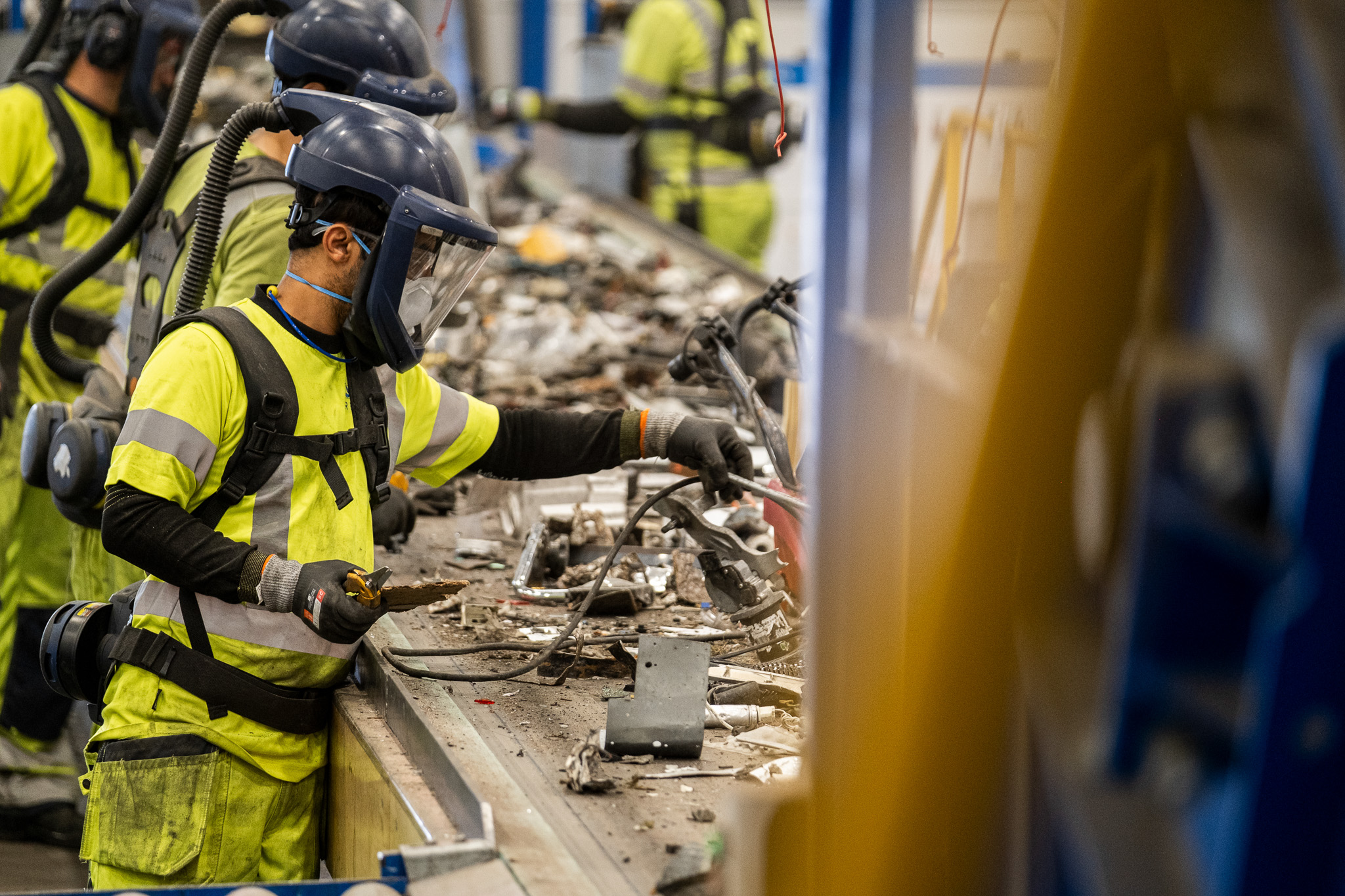 Personer på Stena Recycling Halmstad