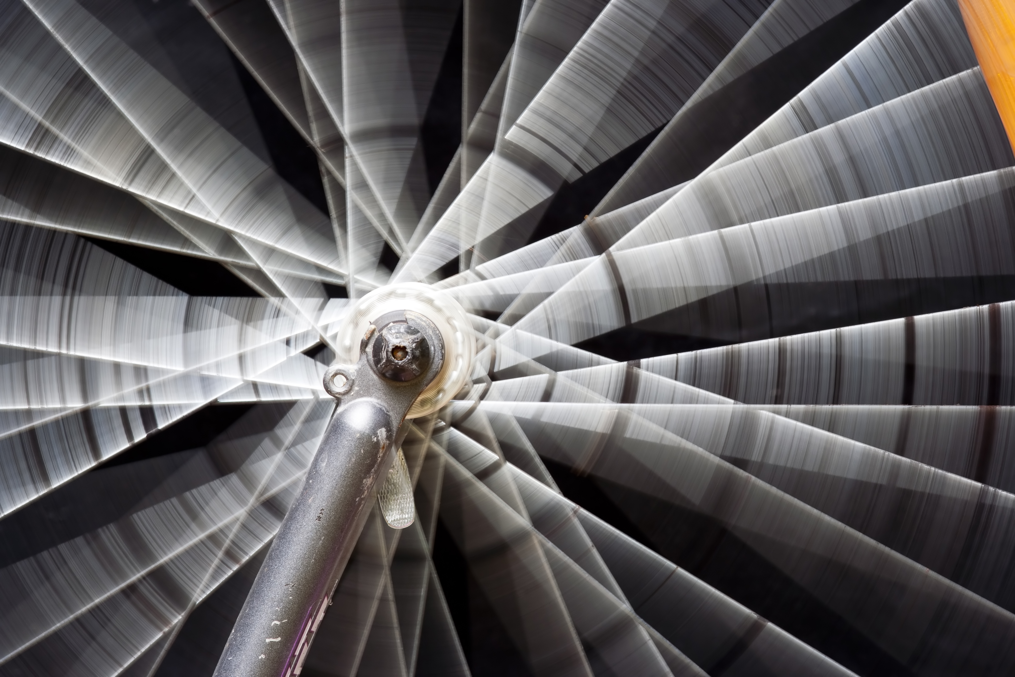 Bicycle spokes on the cover of Circular Voice 2022