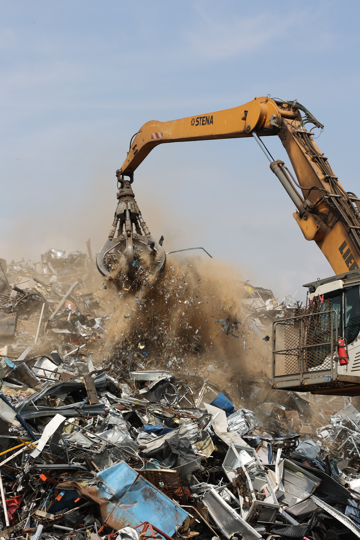 Stena Recycling fragg i halmstad