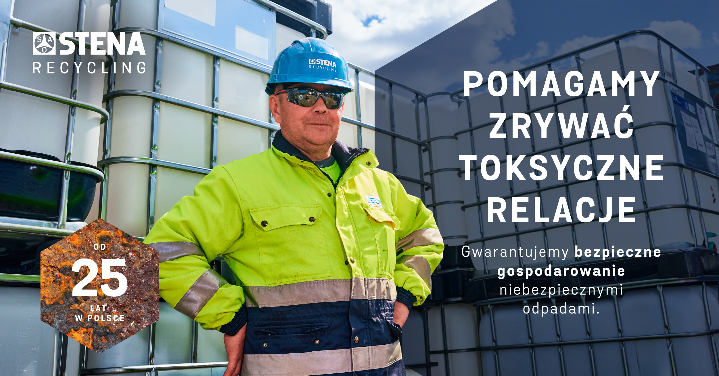 25 lat Stena Recycling w Polsce, praca, mauzery