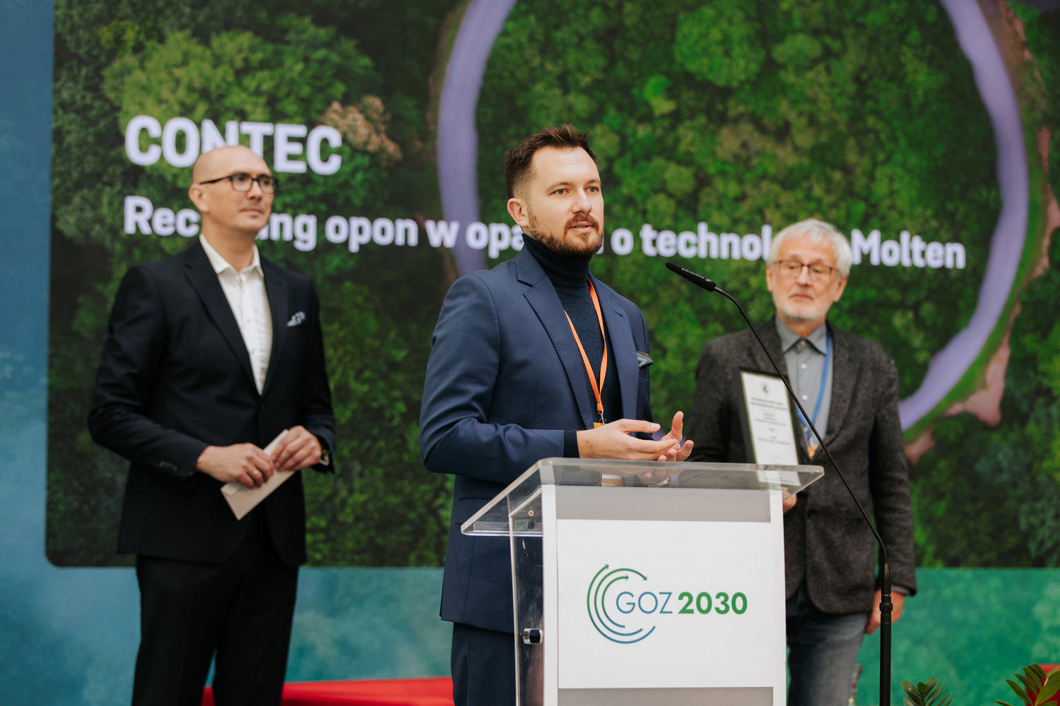 Przedstawiciel Lidera GOZ - firmy Contec