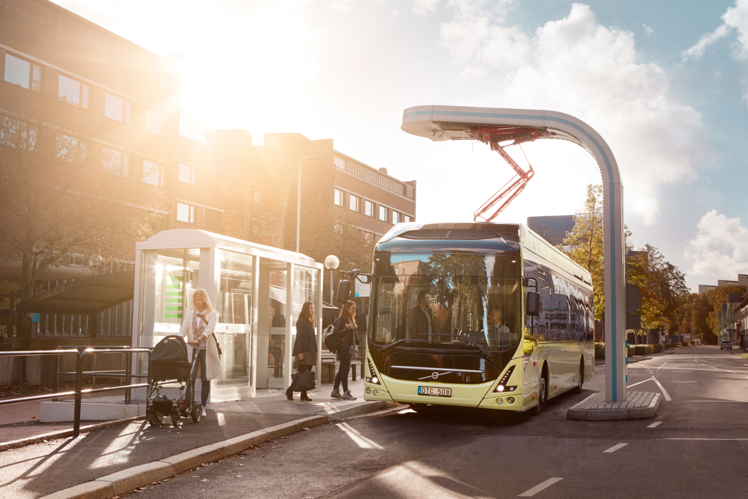 Neue Zusammenarbeit schenkt Bus-Batterien von Volvo ein zweites Leben