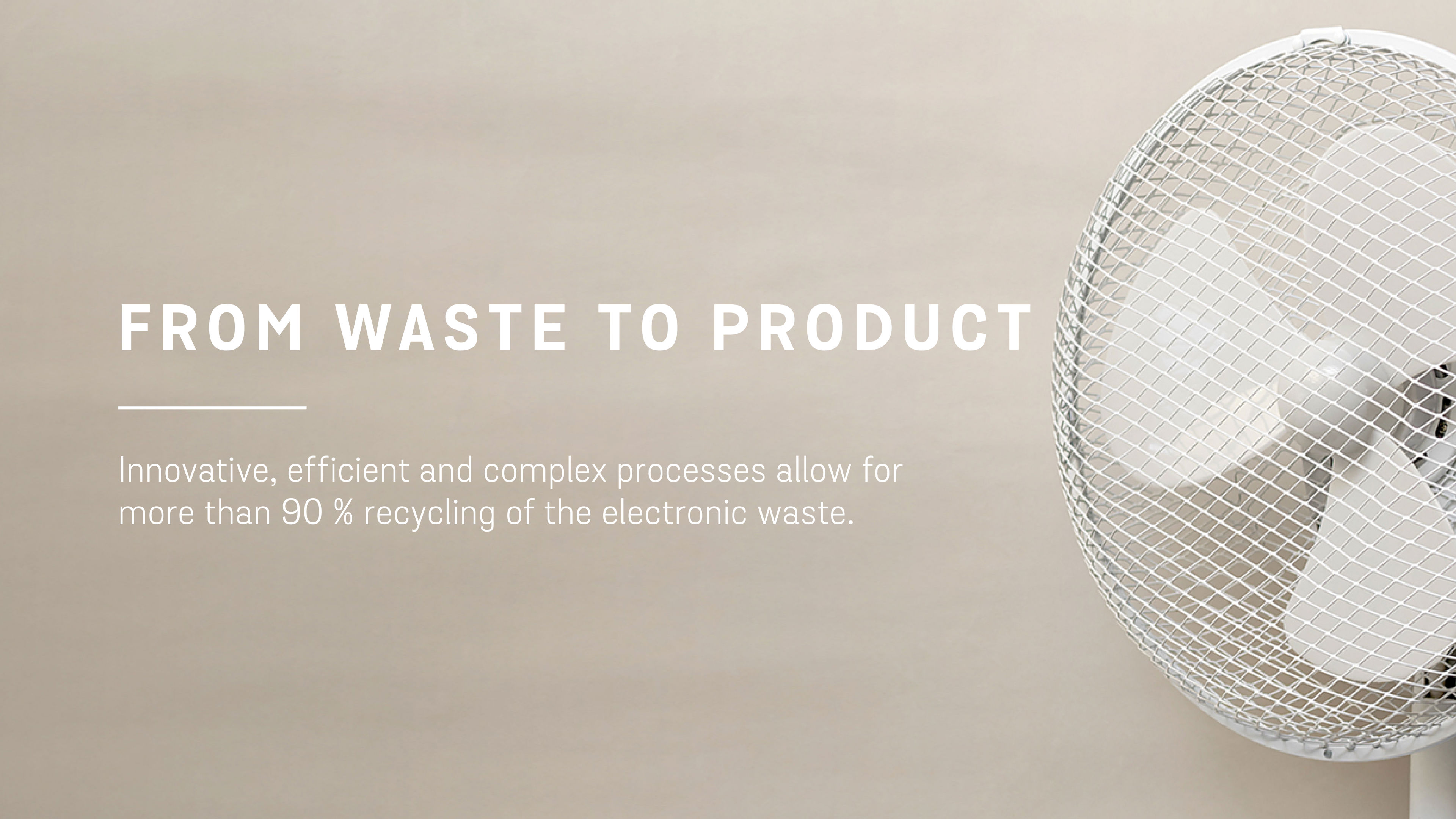 Från avfall till produkt med Stena Recycling