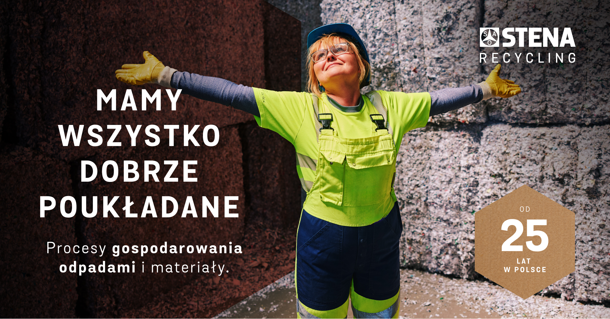 zespół, 25 lat Stena Recycling w Polsce, praca, recykling