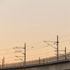 City train tracks