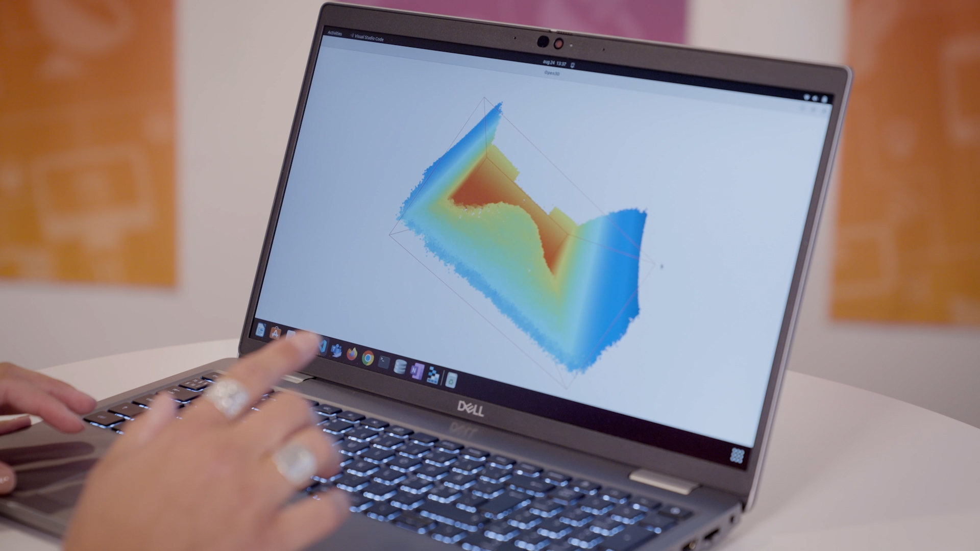 avläsning av materialfack