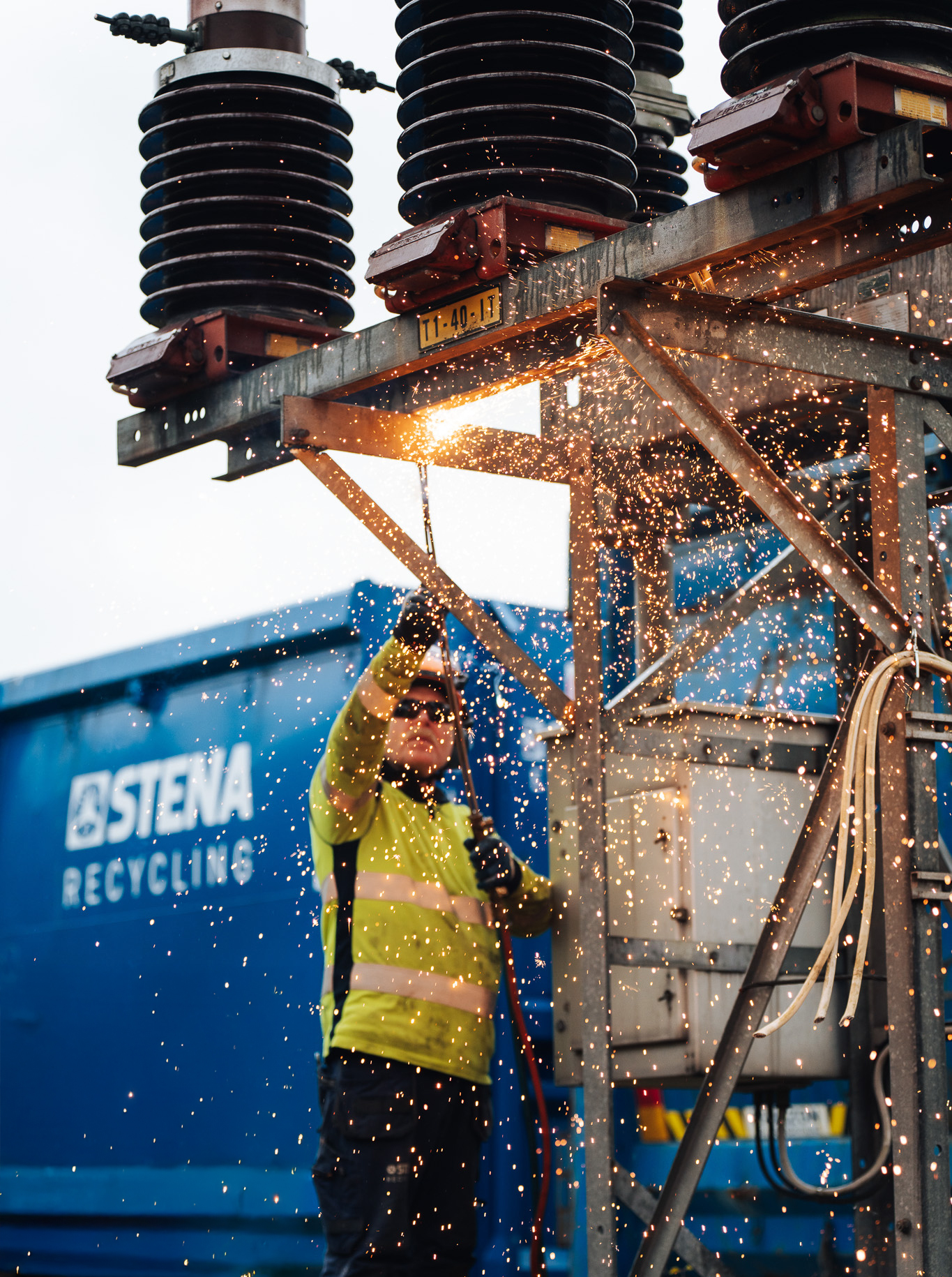 Rivning av ställverk