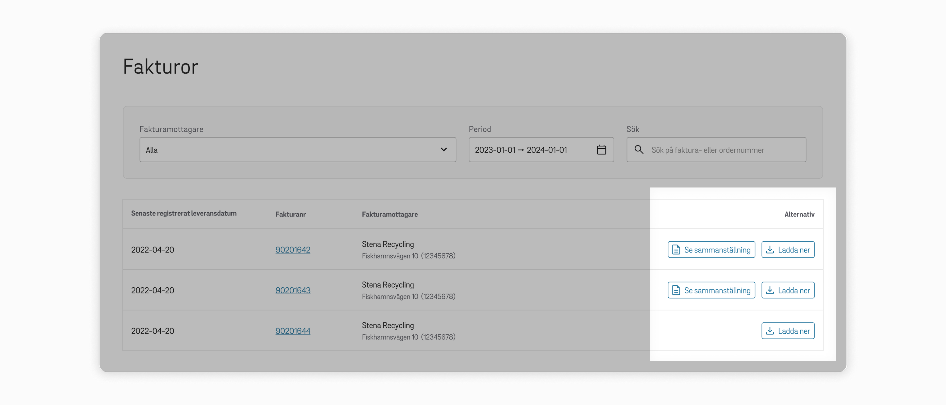 Samlingsfakturor och omvänd skatteskyldighet
