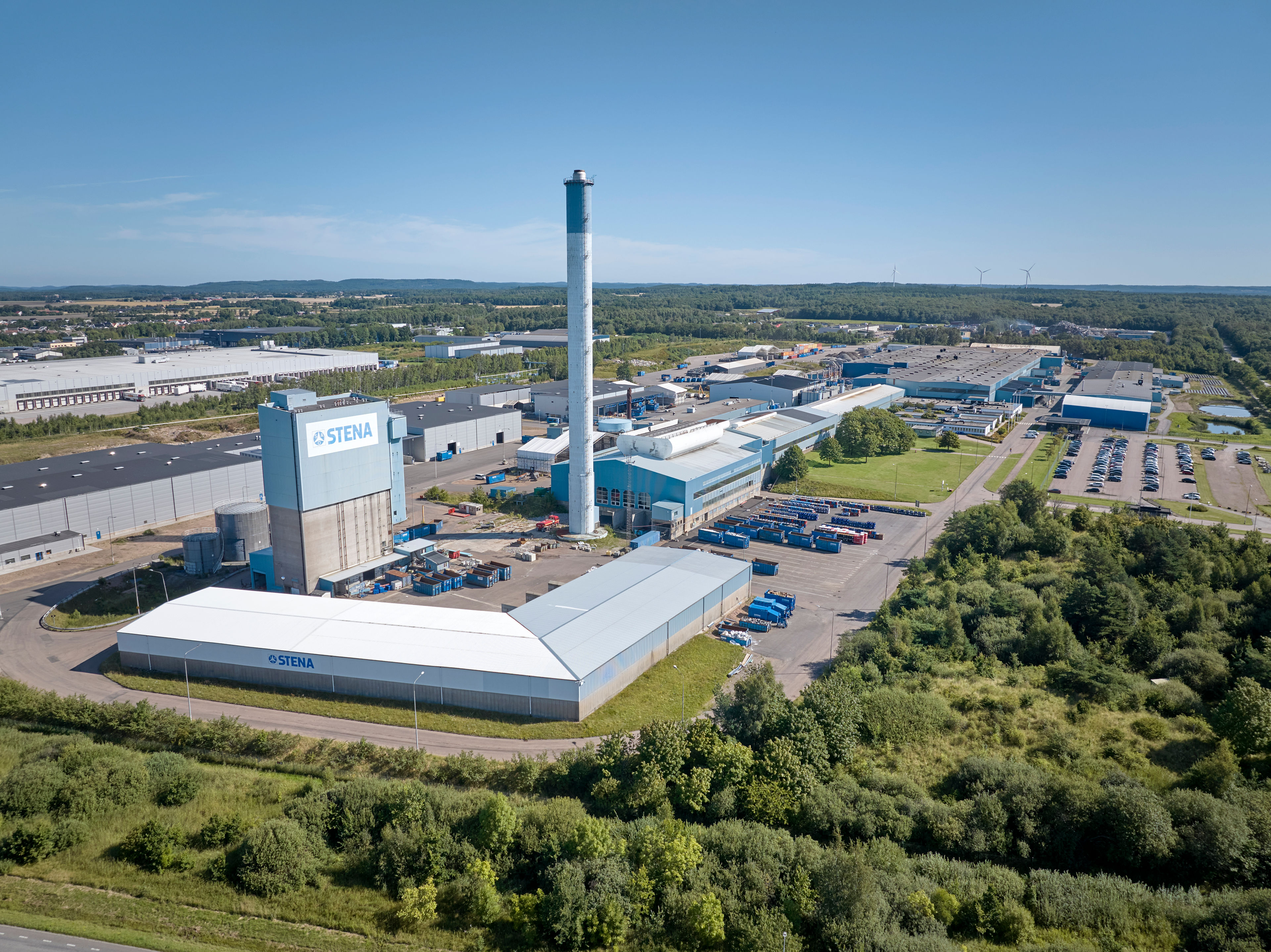 Stena Nordic Recycling Center i Halmstad