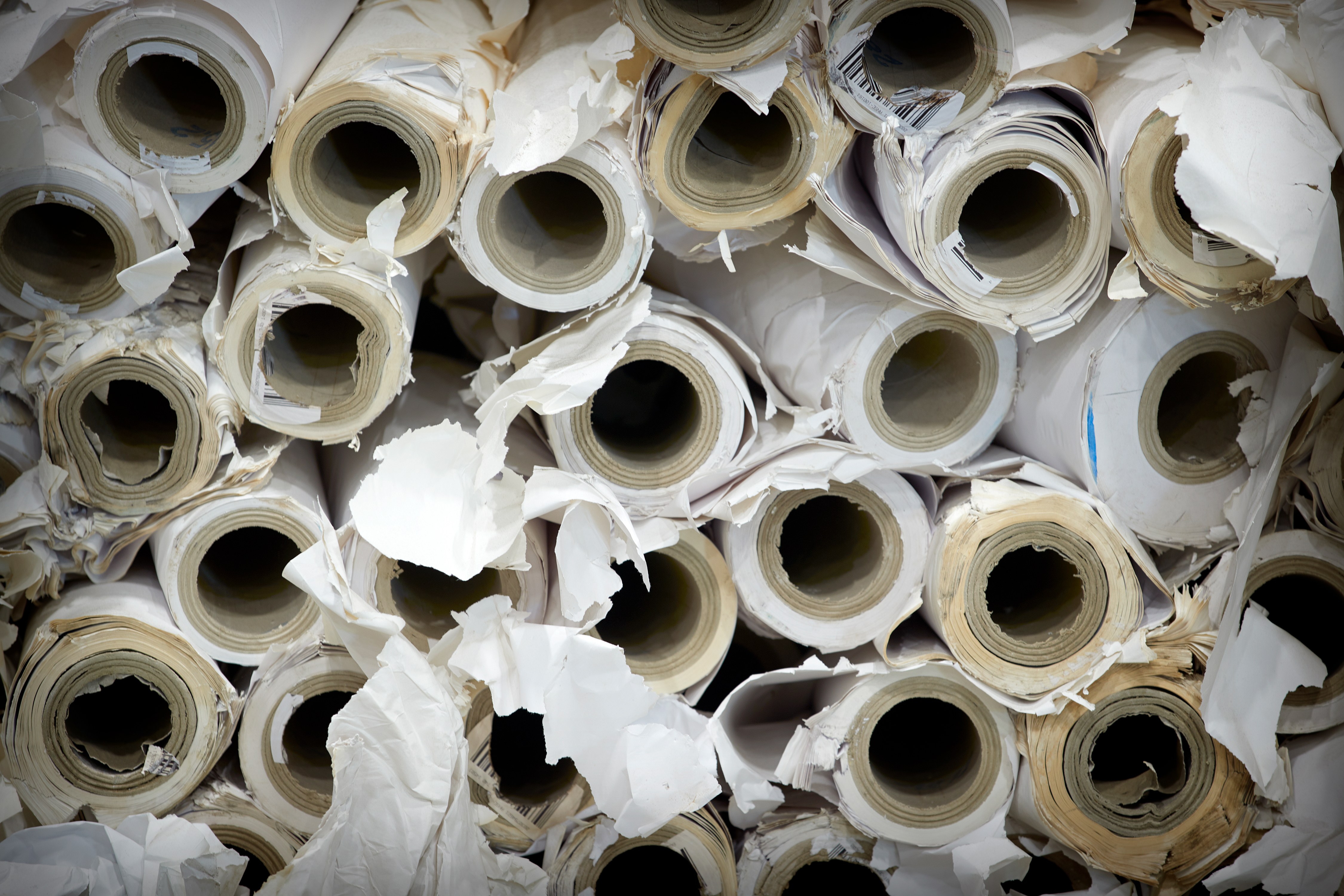 Genbrugsspand til pap